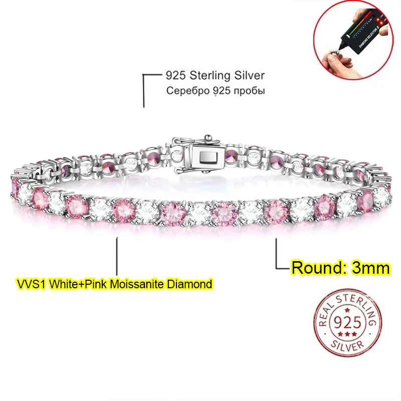 Luna Moissanite Bracelet