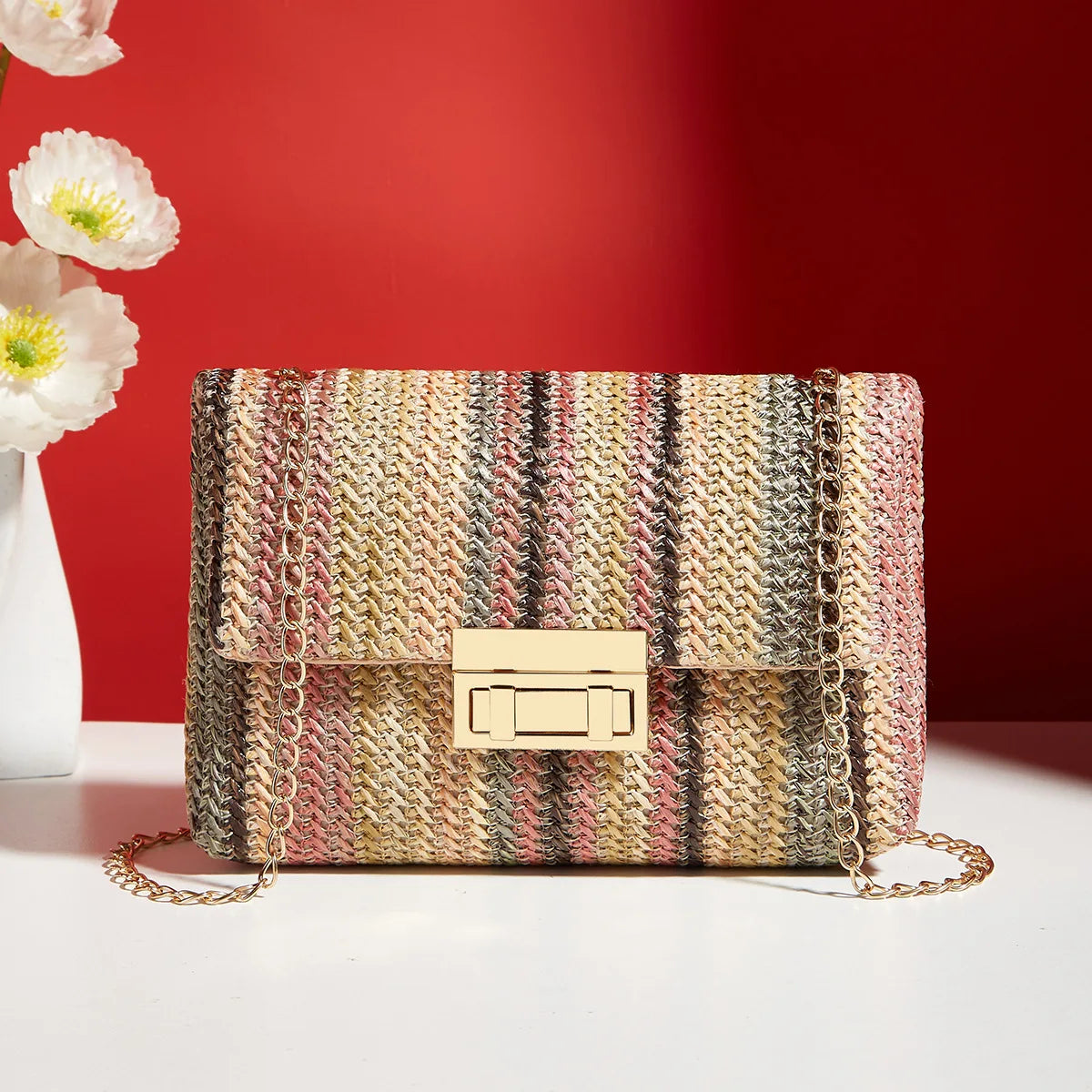 Chain Strap Evening Bag