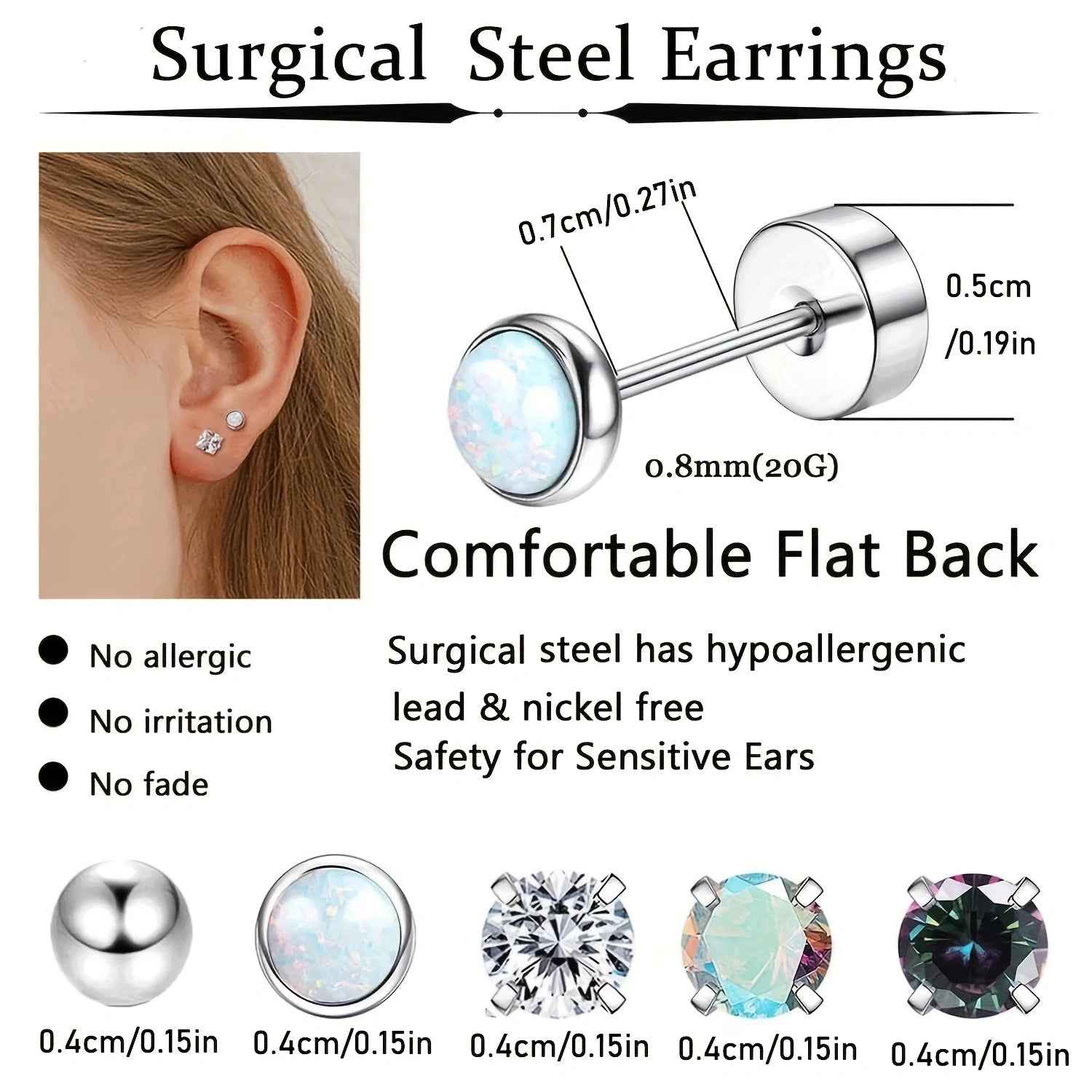 Étoile Zirconia Earring Set