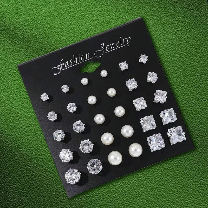 Lumière Stud Earring Set