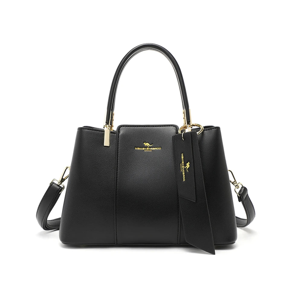 Maison Print Shoulder Bag