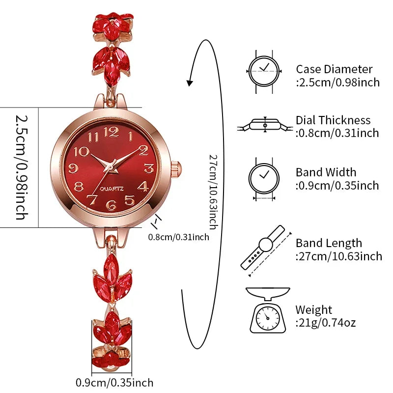 Cristal Bracelet Watch