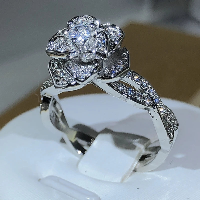 Fleur Zircon Ring