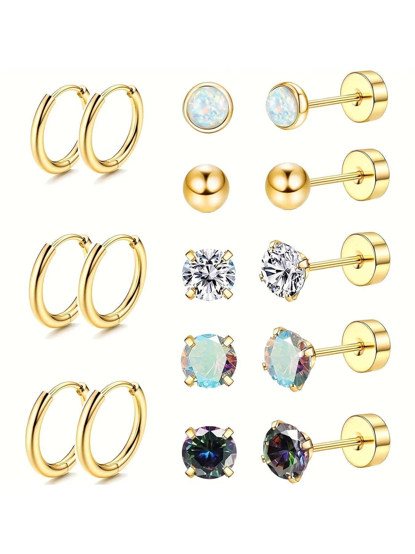 Étoile Zirconia Earring Set