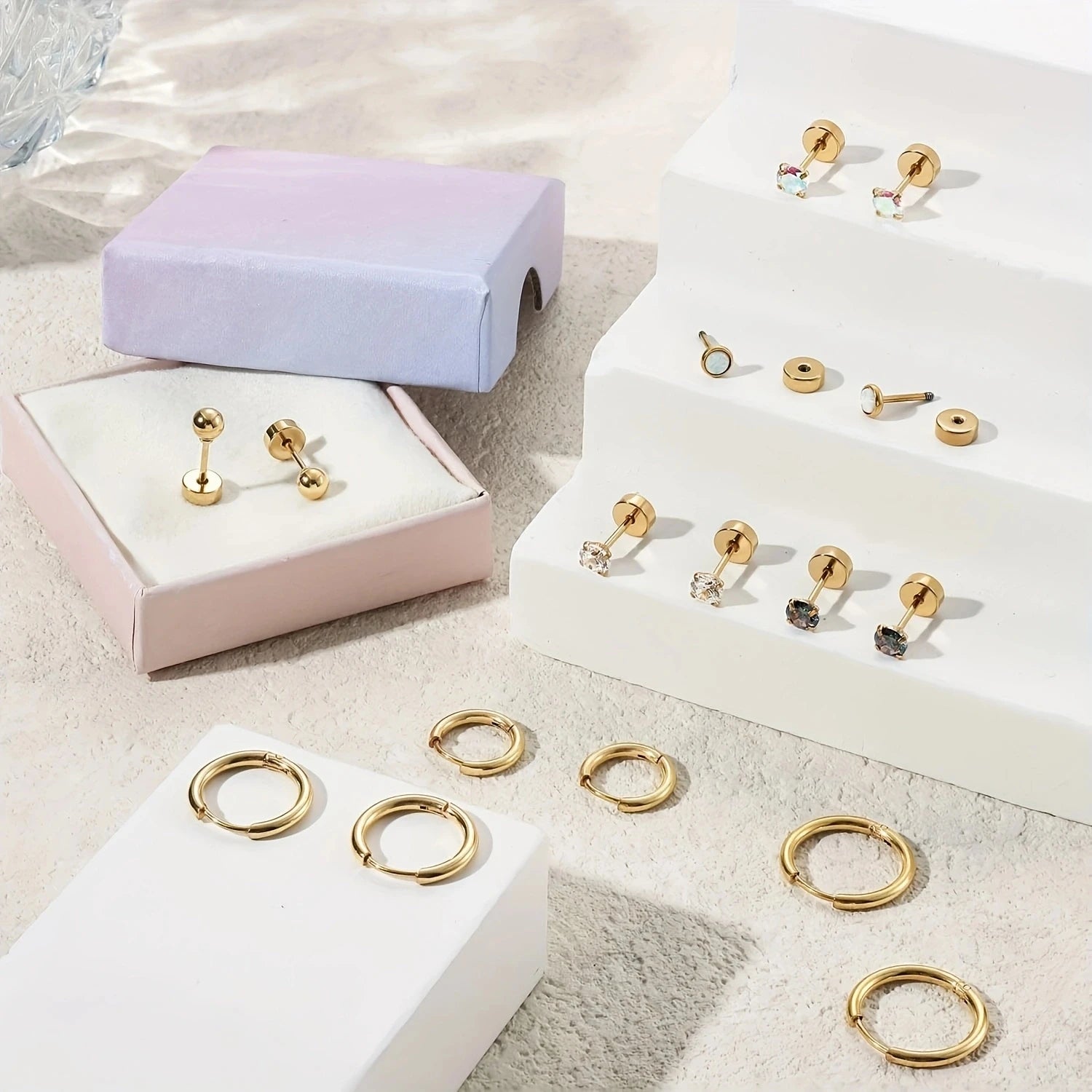 Étoile Zirconia Earring Set