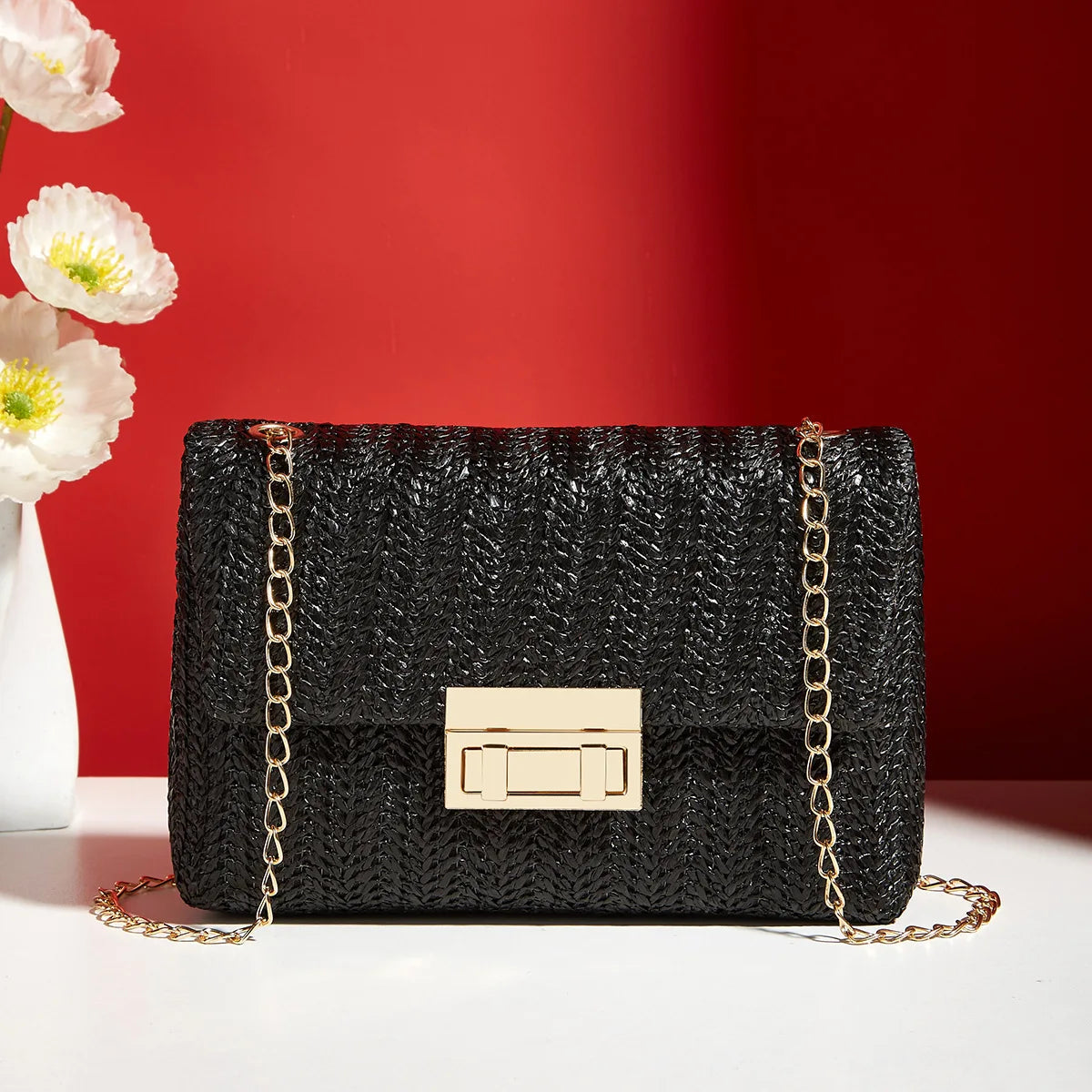 Chain Strap Evening Bag