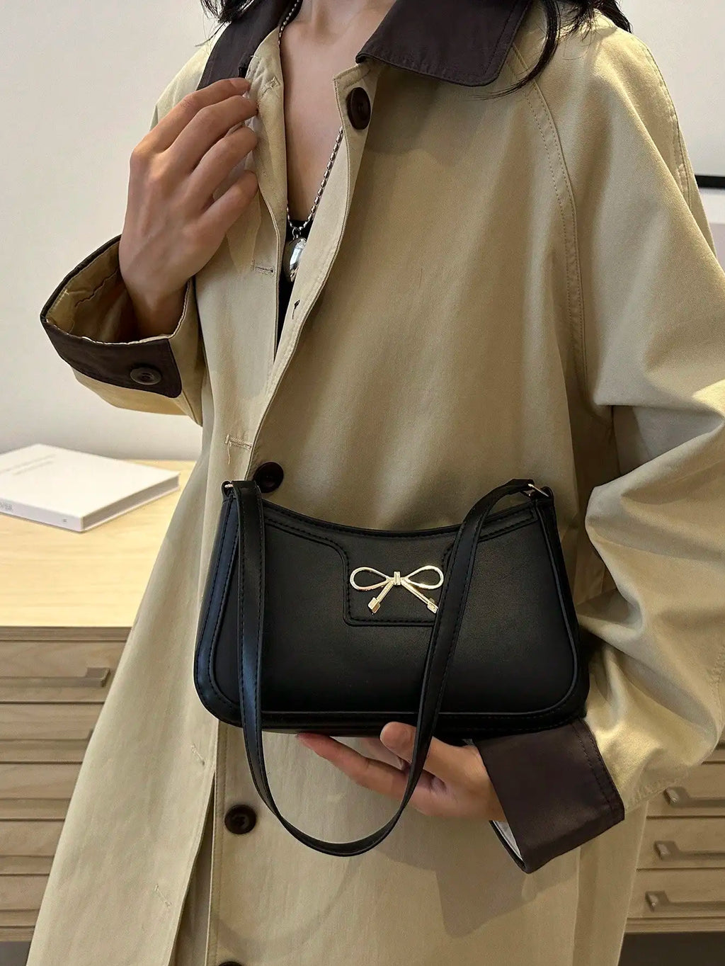 Noeud Bow Crossbody Bag