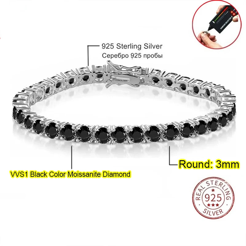 Luna Moissanite Bracelet