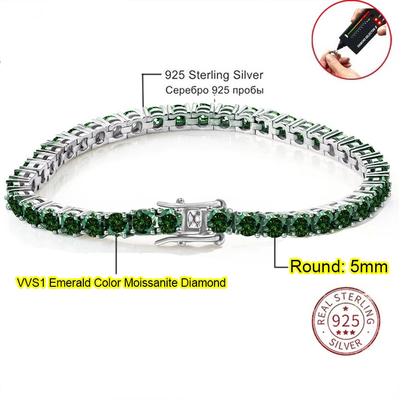 Luna Moissanite Bracelet