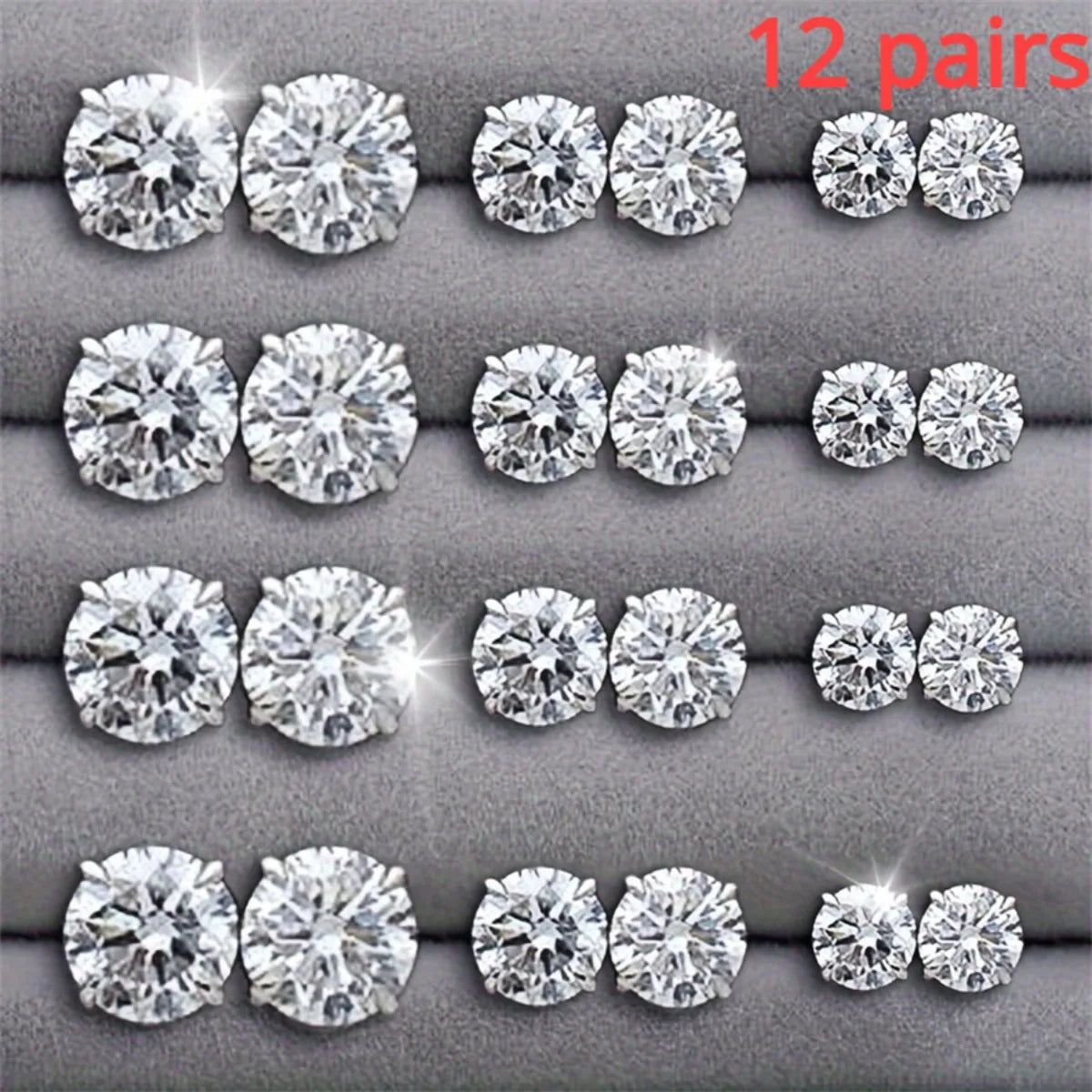 Lumière Stud Earring Set