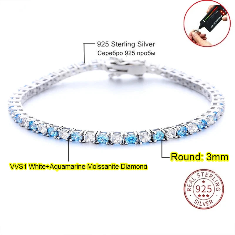 Luna Moissanite Bracelet
