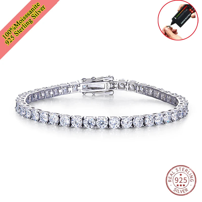 Luna Moissanite Bracelet