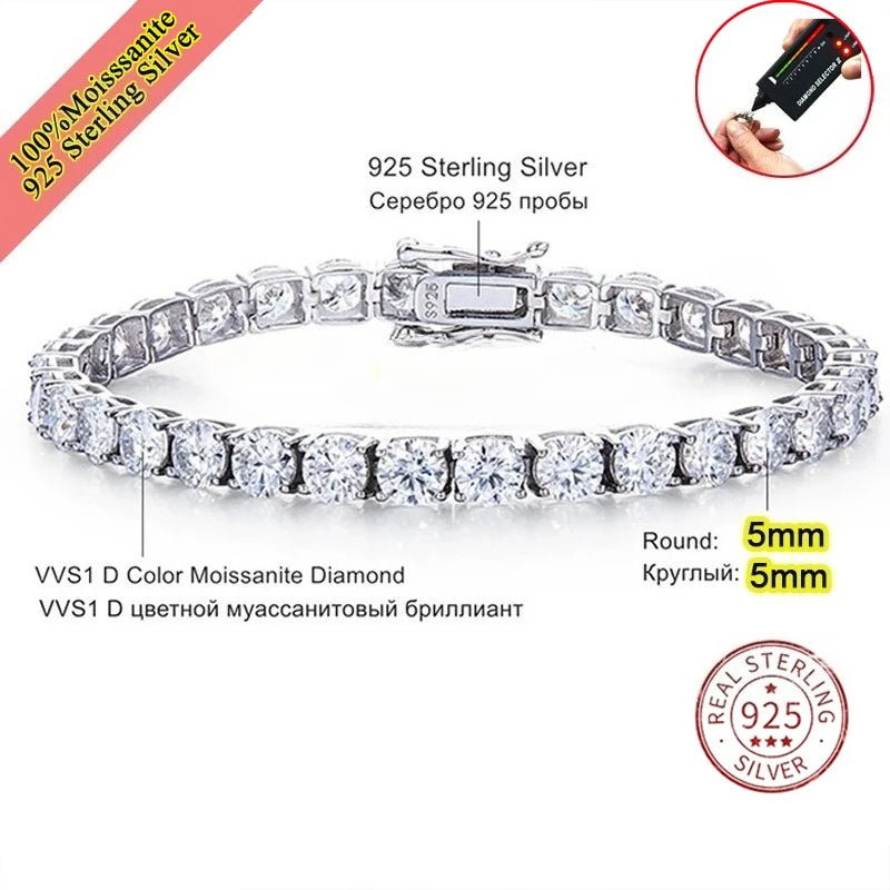 Luna Moissanite Bracelet
