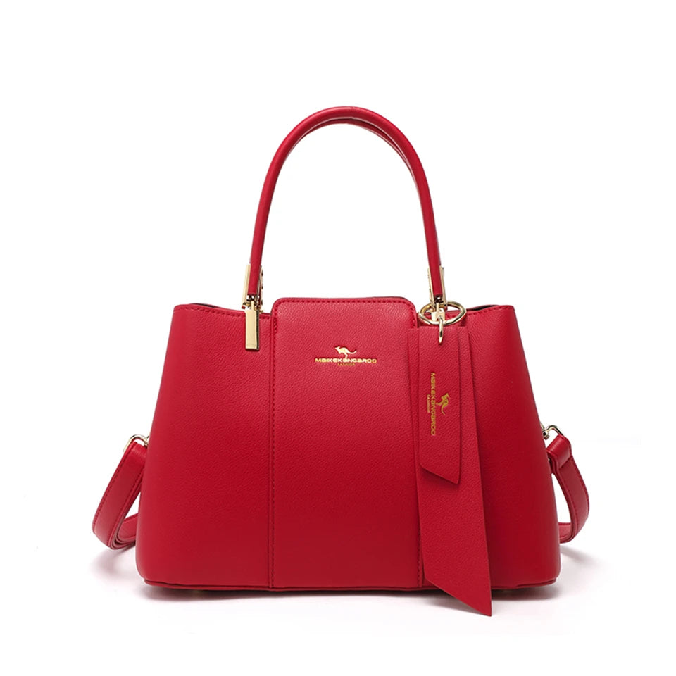 Maison Print Shoulder Bag