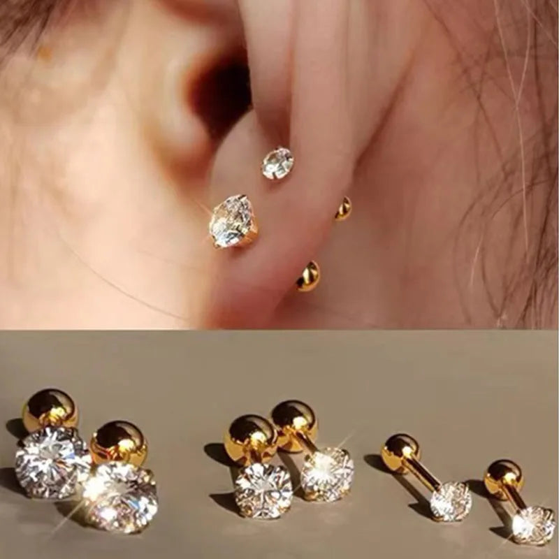 Celeste Zirconia Earring Set