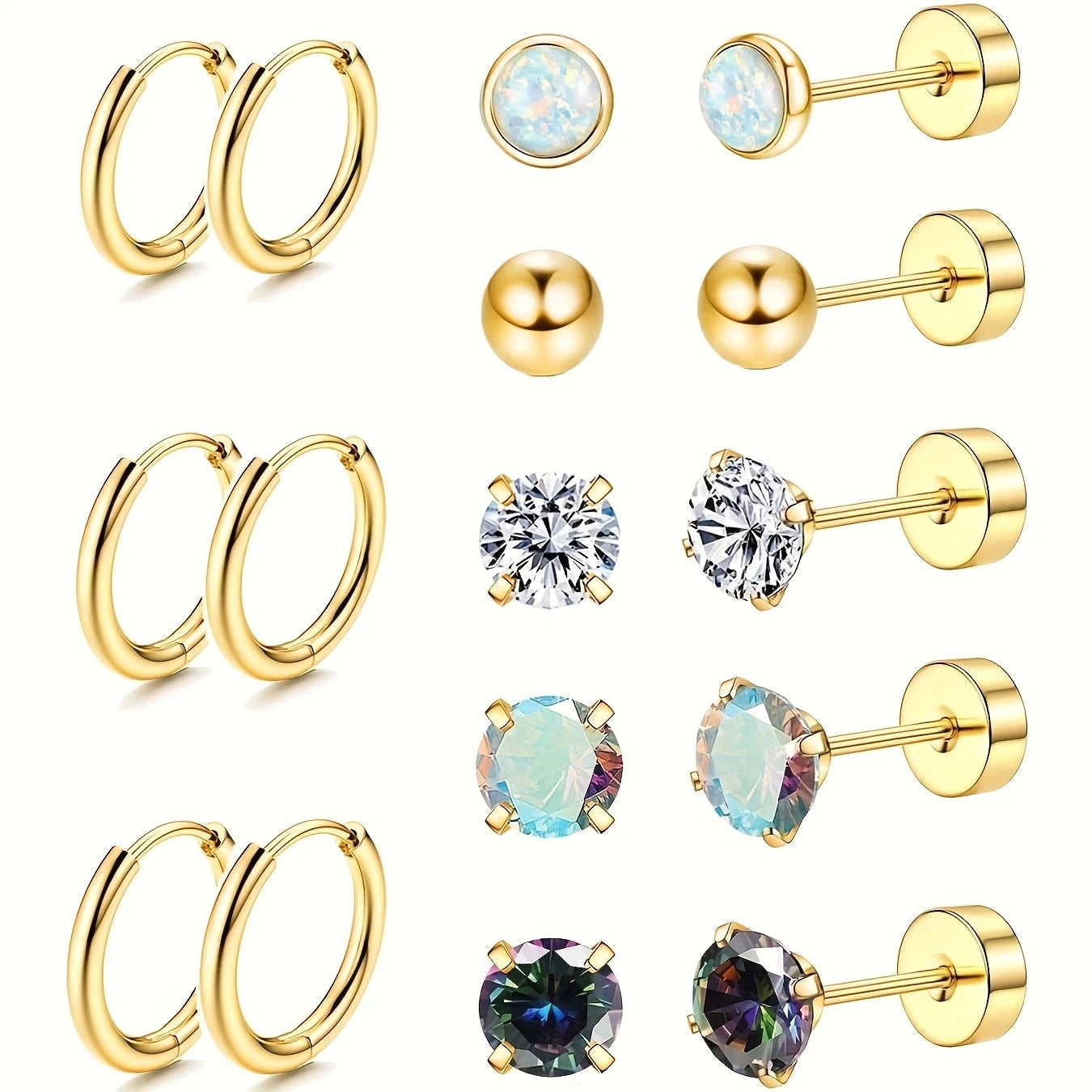 Étoile Zirconia Earring Set