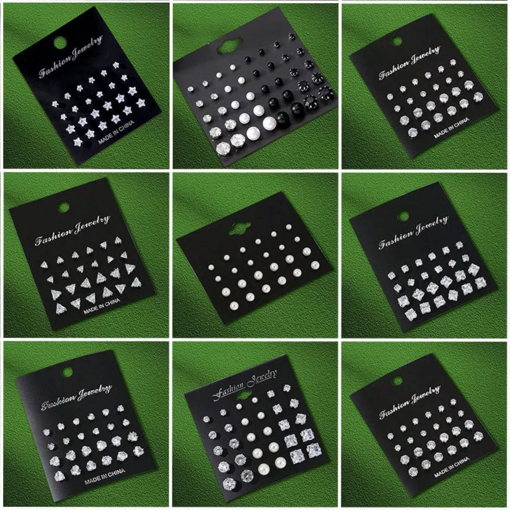 Lumière Stud Earring Set